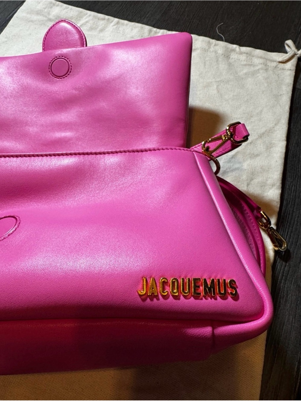 JACQUEMUS LE BAMBIMOU PADDED SHOULDER BAG - Picture 8 of 9